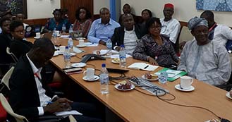 Civil society organizations participate in the meeting in Abuja