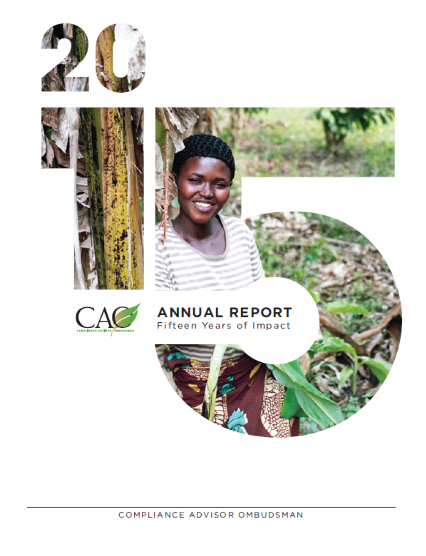 CAO 2015 Annual Report Cover