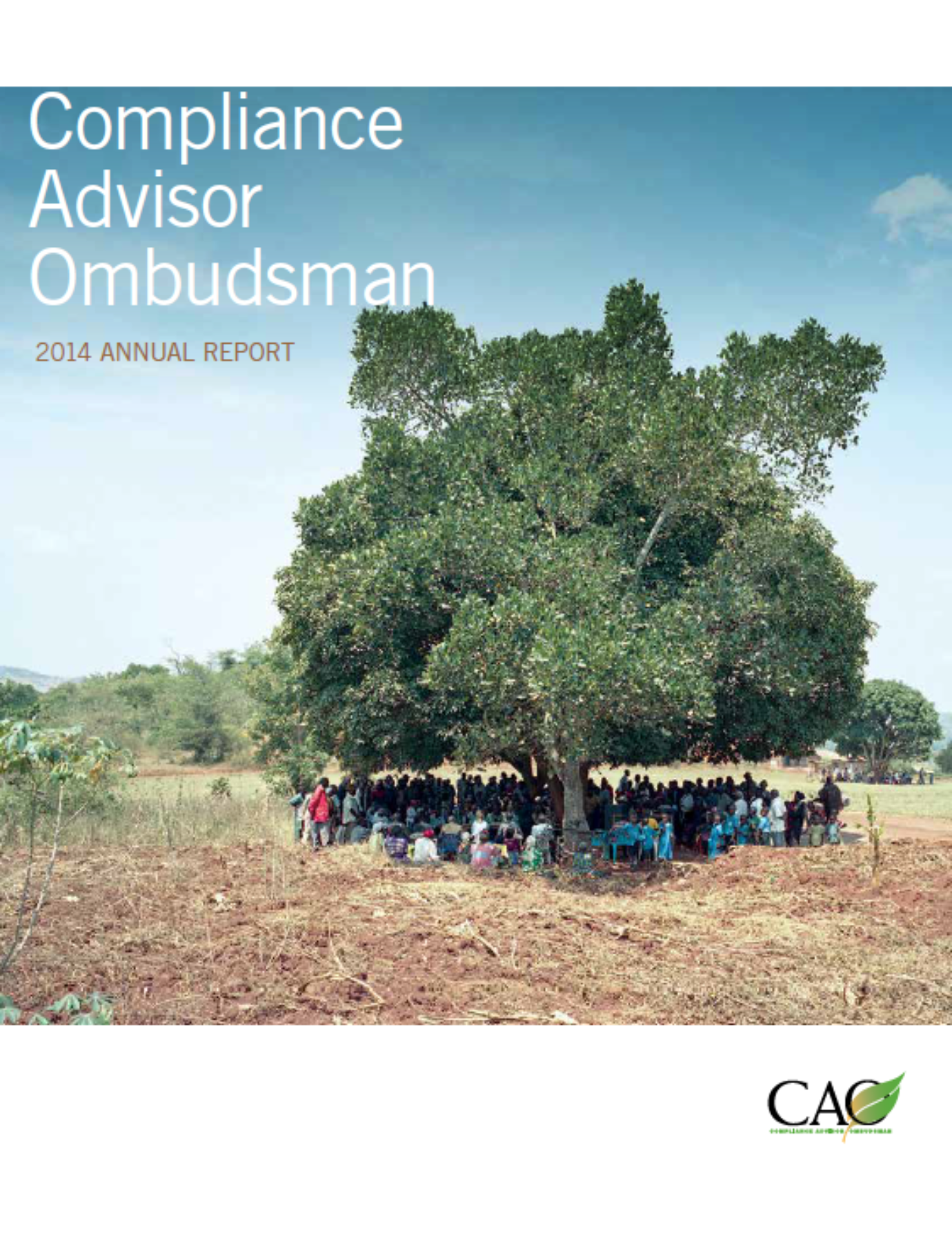 CAO 2014 Annual Report Cover