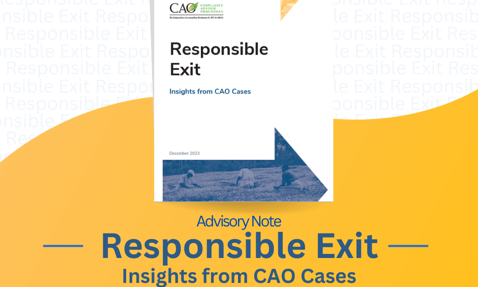 Responsible Exit Cover