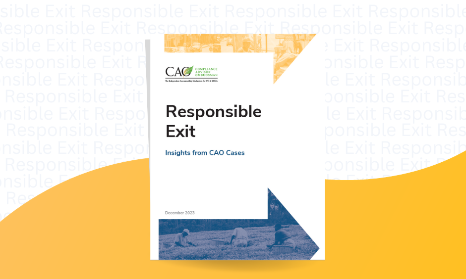 CAO responsible exit